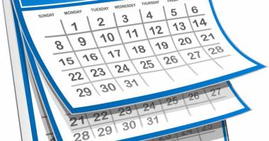 Calendarul fiscal al lunii noiembrie