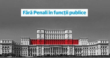 Stire din Politică-Administrație : Campania "Fără Penali în funcții publice", în paralel cu Neversea