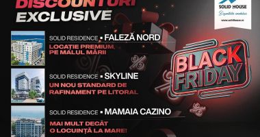 Stire din Social : BLACK FRIDAY by Solid House – Discounturi exclusive pentru locuințe premium la malul mării
