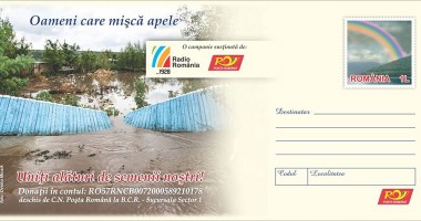 Stire din Social : Campanie Poșta Română "Oameni care mișcă apele. Uniți alături de semenii noștri!"