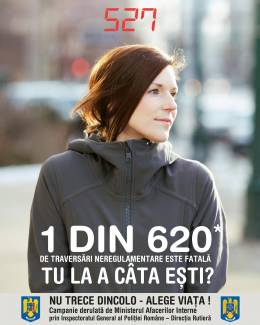 Stire din Eveniment : Campanie rutieră de disciplinare a pietonilor, la Constanța