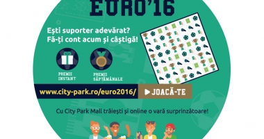 Stire din Social : Campionatul UEFA Euro 2016 aduce mii  de premii la City Park Mall