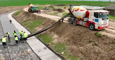 Stire din Economie : Lucrările de investiţii de la Amenajarea de Irigaţii Carasu, din judeţul Constanţa sunt în plină desfăşurare