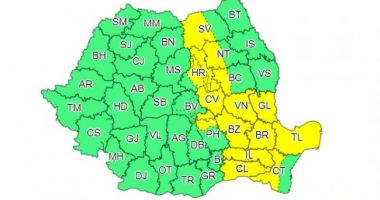 Informare meteo de caniculă la Constanța! 15 județe sub cod galben de ploi torențiale - 2