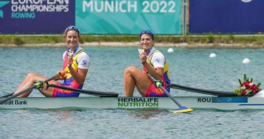 Stire din Sport : Şase echipaje româneşti s-au calificat direct în finale la Europenele de canotaj de la Bled