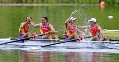 Stire din Sport : Canotaj / Medalie de argint pentru echipajul României de 4 rame fără cârmaci la Europene