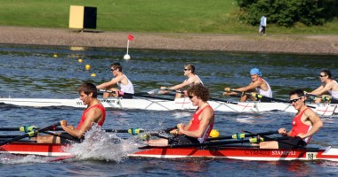 Stire din Sport : Canotorii constănțeni se întrec pe Bega