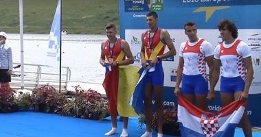 Canotorii de la LPS Constanța, pe podiumul Europenelor