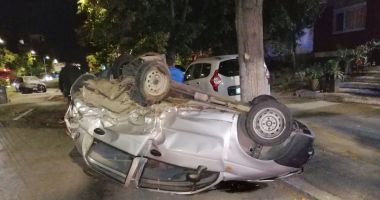 Stire din Eveniment : Alcoolul și viteza fac ravagii: carambol, în noapte, în zona Delfinariu