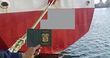 Marinar sirian prins la bord cu acte false