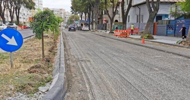 Stire din Social : Bulevardul Mamaia, în plin proces de modernizare