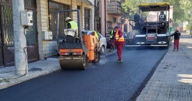 Stire din Social : Carosabilul de pe strada Anghel Saligny, reabilitat