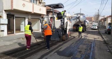 Stire din Social : Carosabilul pe străzile din cartierul Faleză Nord se reabilitează!