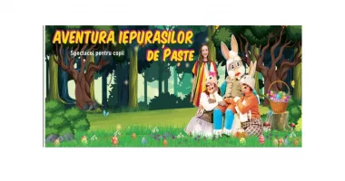 Stire din Cultură-Educație : „Aventura Iepurașilor de Paște”, spectacol pentru copii, la Casa de Cultură Constanța