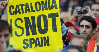 Catalonia își separă banii de Spania