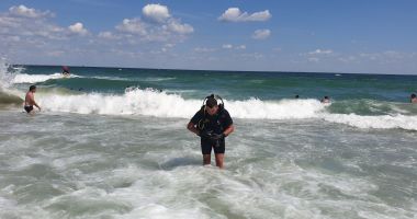 GALERIE FOTO - VIDEO / Căutări disperate ale tânărului dispărut în mare, la Eforie - 4