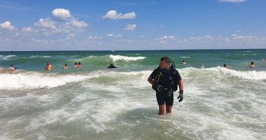 GALERIE FOTO - VIDEO / Căutări disperate ale tânărului dispărut în mare, la Eforie - 2