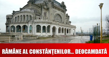 Stire din Politică-Administrație : CAZINOUL nu va mai fi vândut!