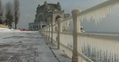 Stire din Social : Cod Galben de ger pe litoral. Recomandări ale Departamentului pentru Situații de Urgență