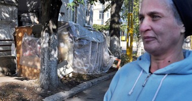 Stire din Social : Trotuarul le e pat și masă