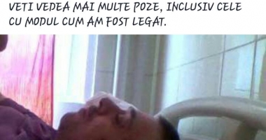 Stire din Sănătate : ACUZAȚII GRAVE LA ADRESA SPITALULUI JUDEȚEAN. IMAGINI ȘOCANTE. Pacient bătut și legat de pat pentru că a refuzat tratamentul