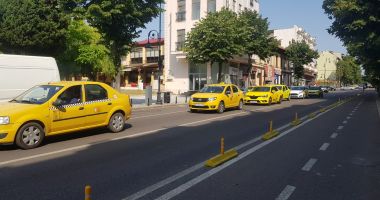 VIDEO. TAXIMETRIȘTII ÎN PROTEST, PE STRĂZILE CONSTANȚEI! - 4