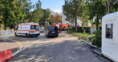 GALERIE FOTO - VIDEO / UPDATE. INCENDIU PUTERNIC la Spitalul de Boli Infecţioase Constanţa - 6