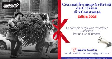 Stire din Social : OMD Mamaia Constanța lansează ediția 2025 a concursului „Cea mai frumoasă vitrină de Crăciun”
