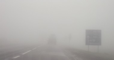 Stire din Social : ANM. Cod galben de ceață pe Autostrada Soarelui