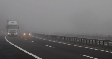 Cod galben de ceață la Constanța