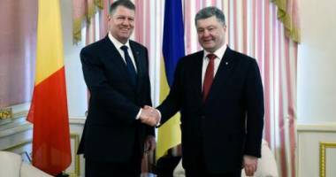 Stire din Politică-Administrație : Ce au convenit Iohannis și omologul său Petro Poroșenko