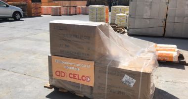 CELCO le-a asigurat cadrelor medicale 18.500 măști de protecție - 2