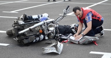 Stire din Eveniment : Cel mai frecvent tip de accident de motocicletă