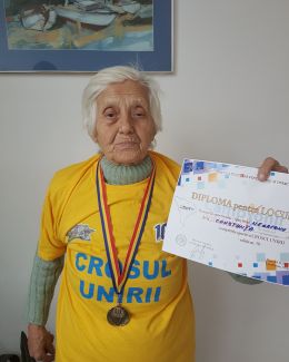 Stire din Sport : Cetatea Alba Iulia,  cucerită de inimoasa atletă Veronica Negreanu