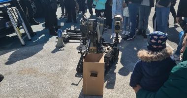 Stire din Social : Copiii din cadrul serviciilor sociale au fost polițiști pentru o zi