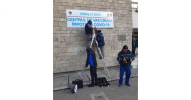 Stire din Social : Centrul de vaccinare Eforie, la un pas de funcţionare