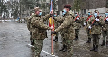 GALERIE FOTO. Ceremonii de predare – primire a drapelului la Batalionul 911 Infanterie “Capidava” şi la Batalionul 345 Artilerie “Tomis” - 3