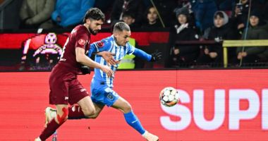 Stire din Sport : CFR Cluj, victorie importantă cu Universitatea Craiova în Superligă