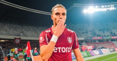 CFR Cluj a anunţat despărţirea de fundaşul Cristian Manea