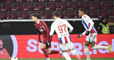Stire din Sport : Victorie la limită pentru CFR Cluj. 1-0 cu Oțelul Galați