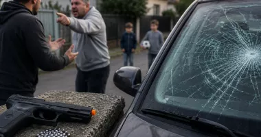 Stire din Eveniment : Scene șocante în județul Constanța! Doi părinți, împușcați cu bile airsoft după un conflict absurd