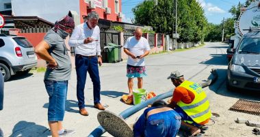 Autorităţile locale din Năvodari se implică în reparaţia reţelelor de canalizare - 2