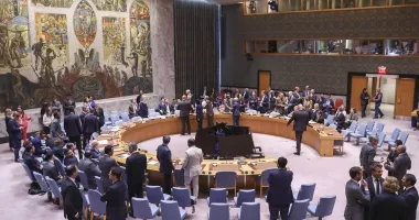Stire din Actualitate : China și Rusia au blocat în Consiliul de Securitate o rezoluție care cerea deblocarea strâmtorii Ormuz
