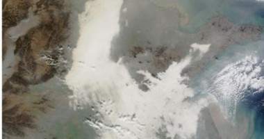 Poluarea din China se vede din spațiu / Galerie foto - 2