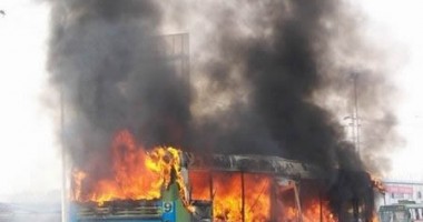 41 de morți, după ce un autobuz a luat foc în China