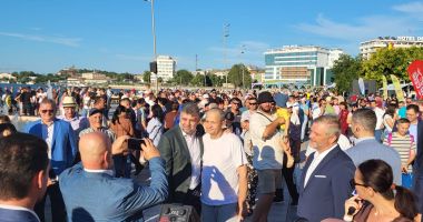 GALERIE FOTO/Marcel Ciolacu inaugurează faleza Ivan Patzaichin din Tulcea - 2