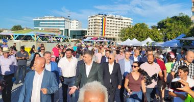 GALERIE FOTO/Marcel Ciolacu inaugurează faleza Ivan Patzaichin din Tulcea - 6