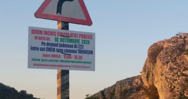 Stire din Social : În atenția șoferilor! Tronsonul Cheia – Târgușor din județul Constanța va fi închis circulației rutiere