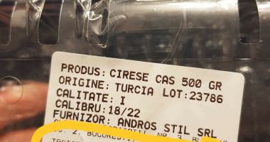 Cireșe tratate cu fungicide  periculoase, în supermarketuri și piețe - 2