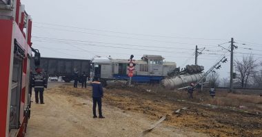 Cisternă cu motorină, lovită de tren, în Portul Constanța - 2